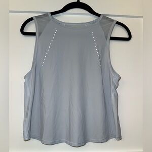 lululemon athletica Light blue crop tank